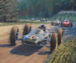 Jim Clark Lotus 25 grand prix artwork